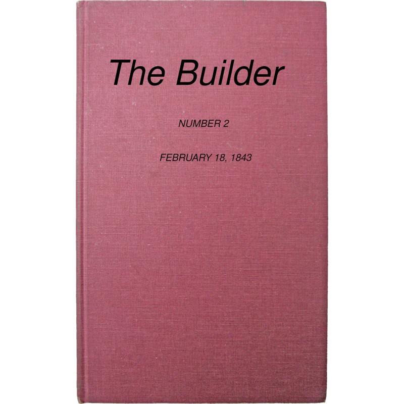 The Builder, No. 2,...