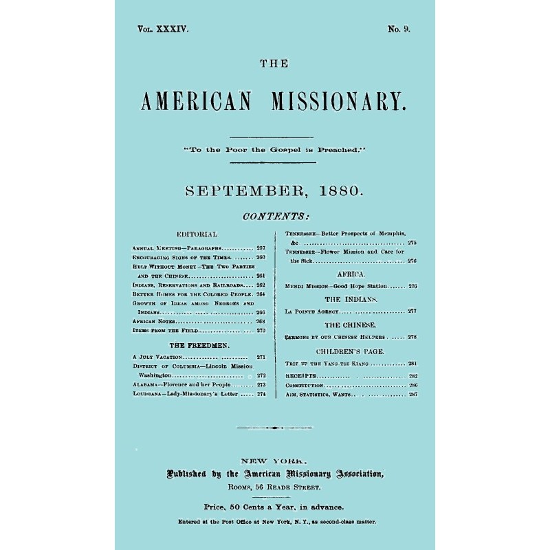 The American Missionary —...