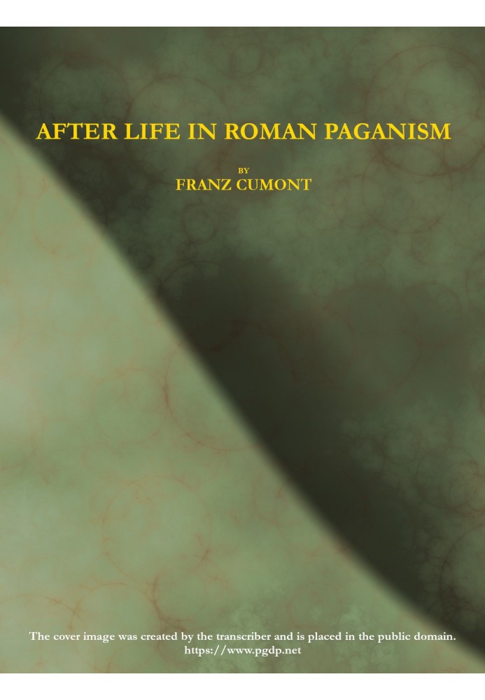 After Life in Roman Paganism