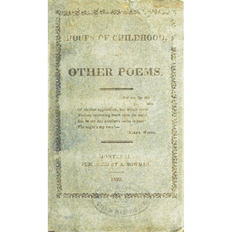 Часы детства и другие стихи