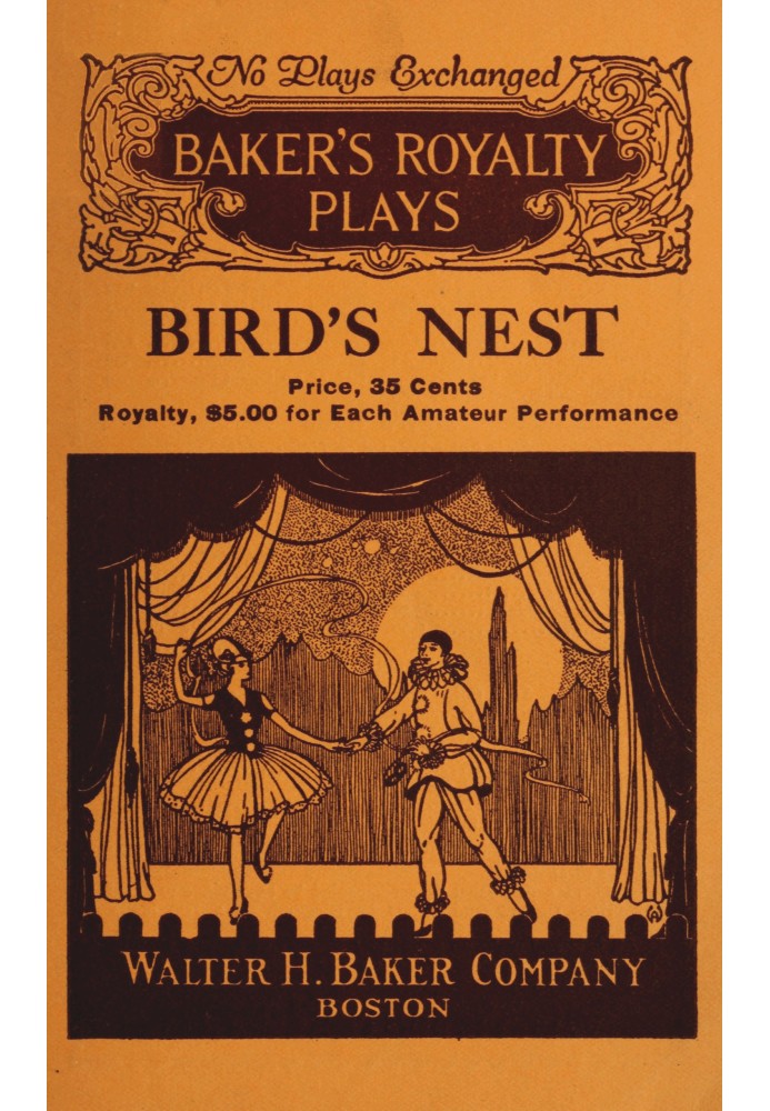 Bird's nest, a fantasy in one act