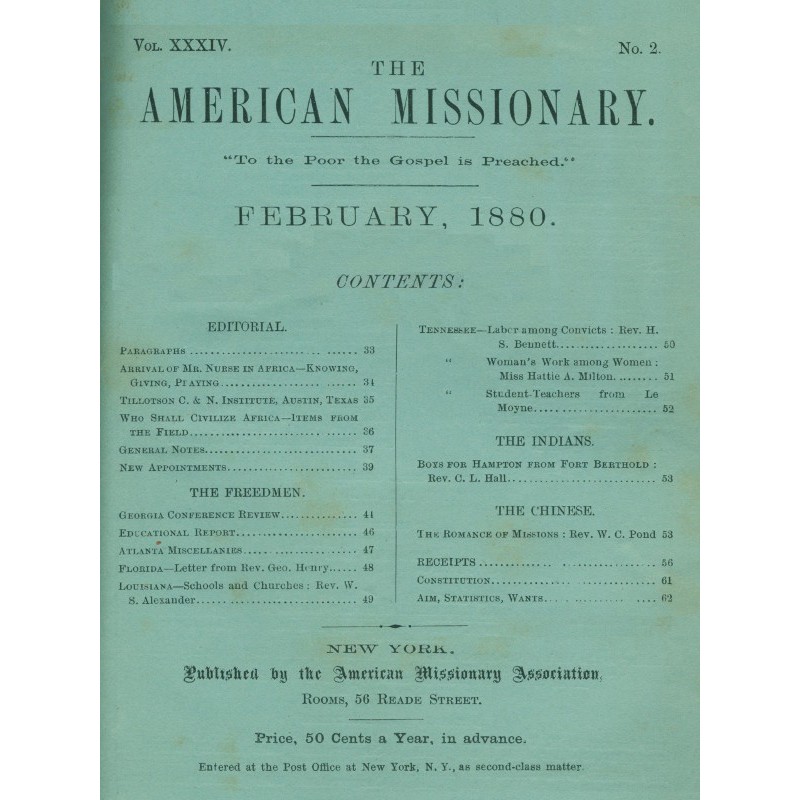 Американский миссионер -...