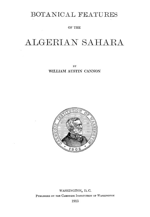 Botanical features of the Algerian Sahara