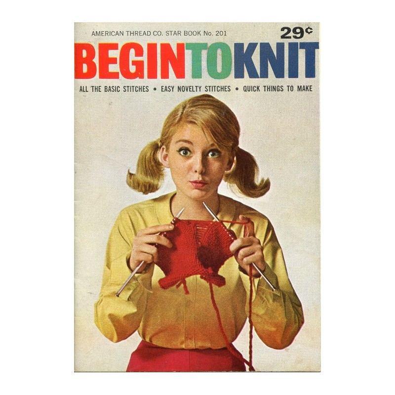 Начните вязать все основные...