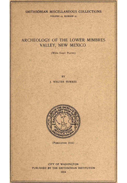 Archeology of the lower Mimbres valley, New Mexico