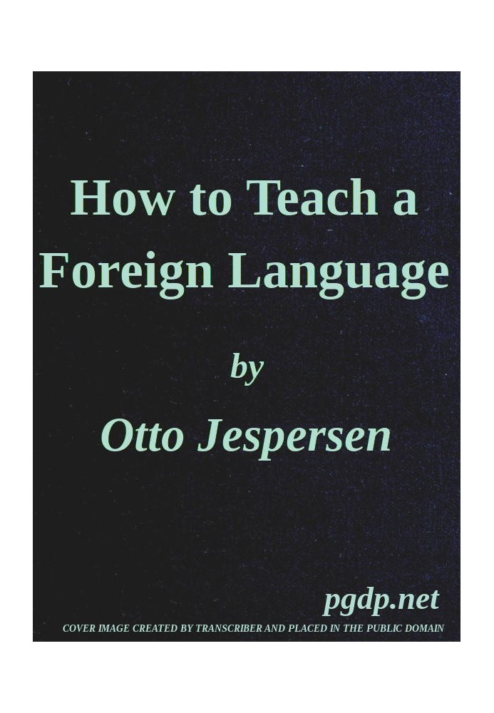 How to Teach a Foreign Language