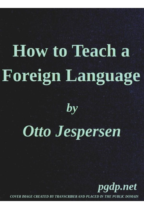 How to Teach a Foreign Language