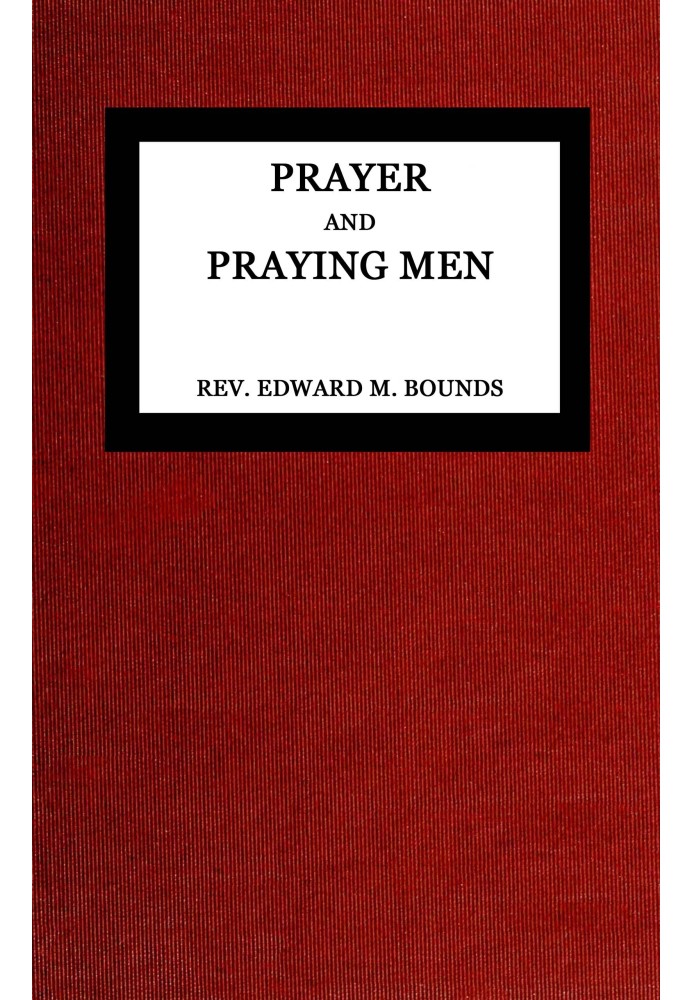 Prayer and praying men