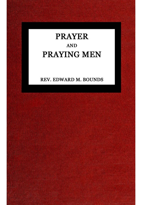 Prayer and praying men