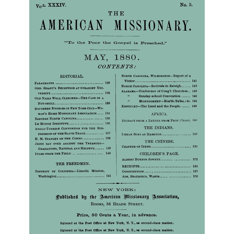 American Missionary, Vol....