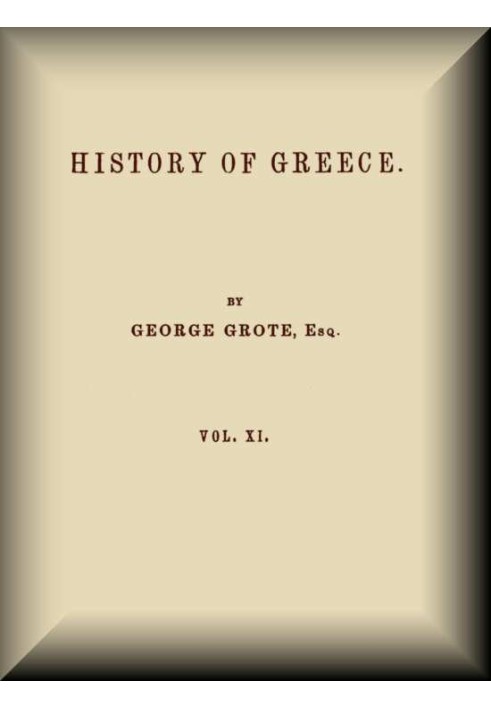 History of Greece, Volume 11 (of 12)