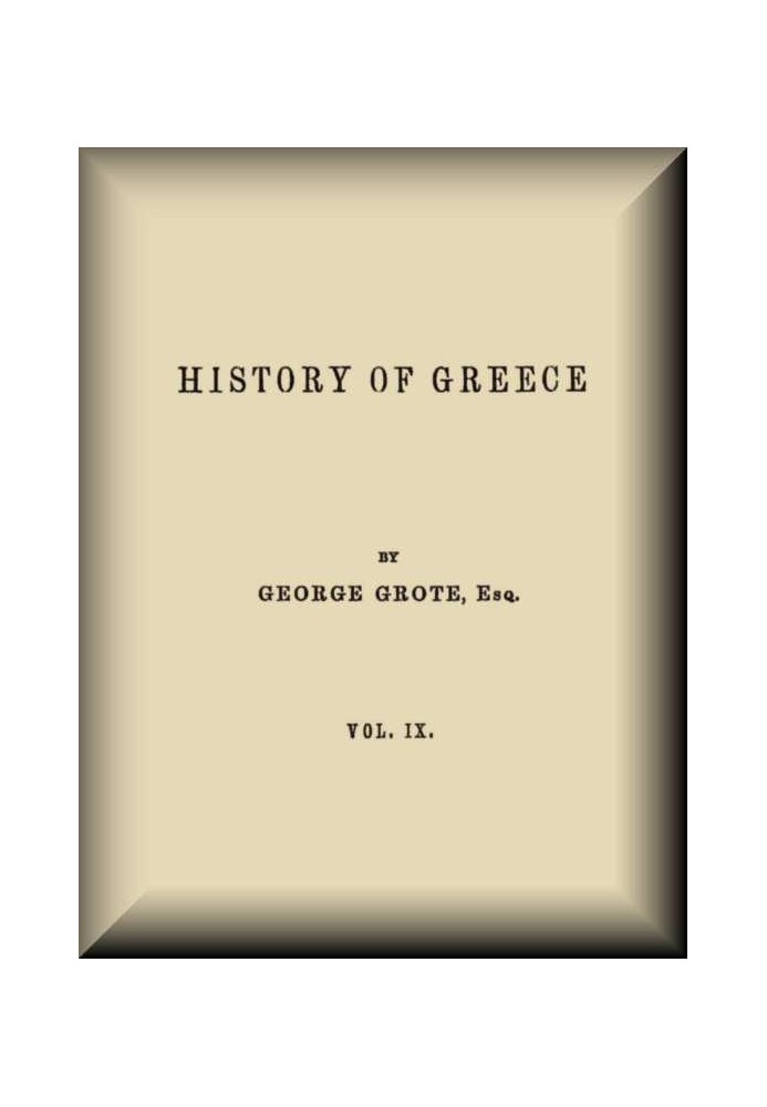 History of Greece, Volume 09 (of 12)