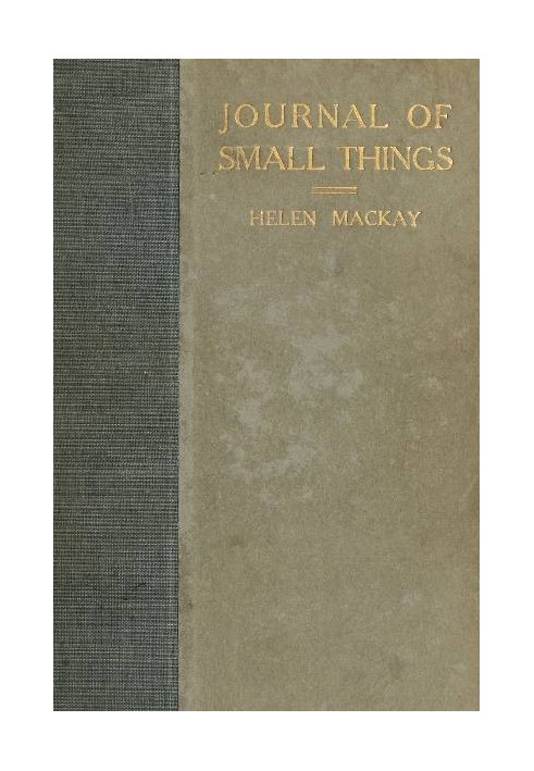 Journal of Small Things