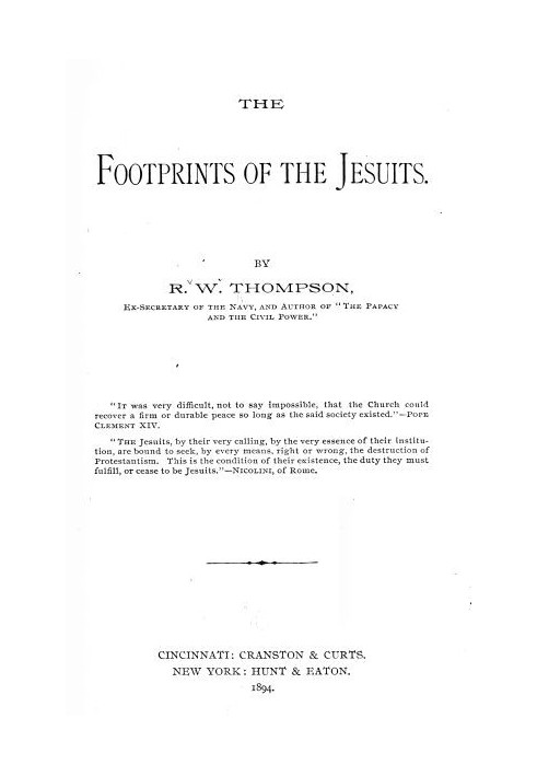 The Footprints of the Jesuits