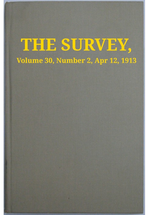 Обзор, том 30, номер 2, 12 апреля 1913 г.