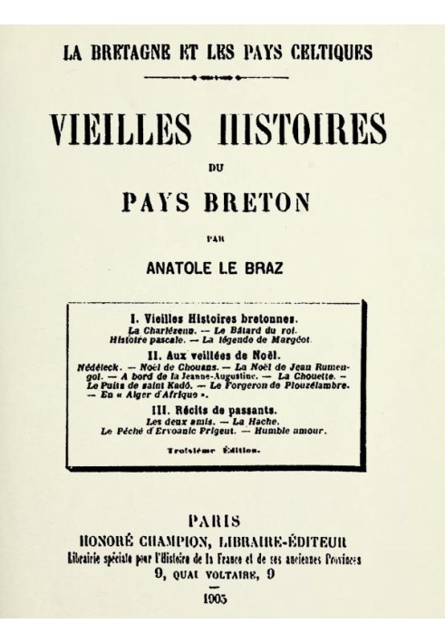 Old Stories from the Breton Country