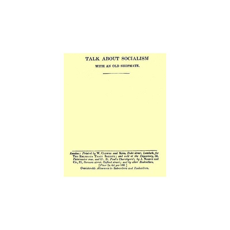 Talk about Socialism with...