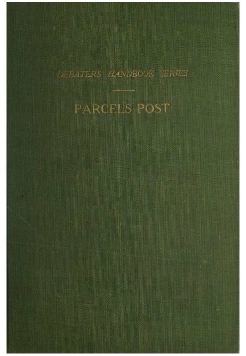 Selected Articles on the Parcels Post