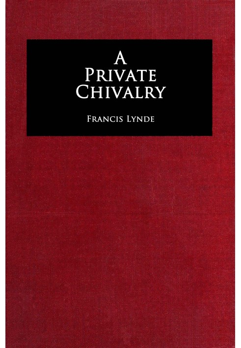 A private chivalry : $b a novel