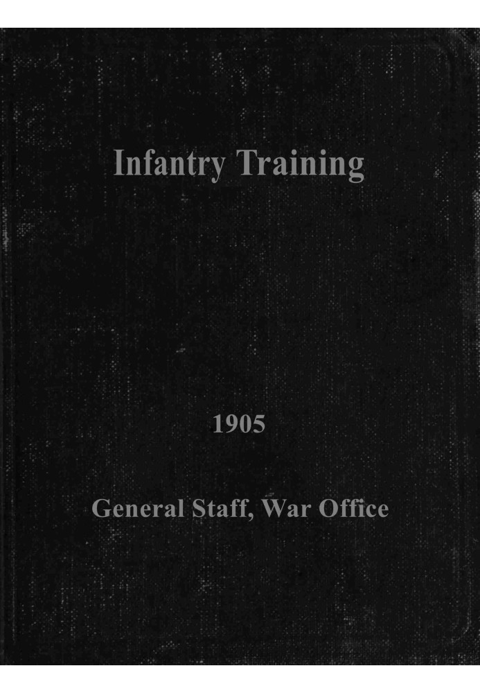 Infantry training, 1905