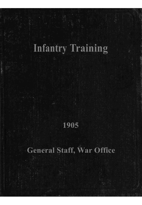 Infantry training, 1905