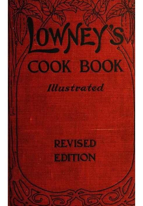 Lowney's Cook Book Illustrated in Colors