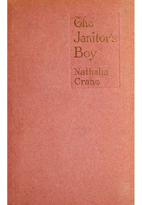 The Janitor's Boy, and Other Poems