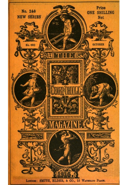 Журнал Cornhill Magazine (том XLI, № 244, новая серия, октябрь 1916 г.)