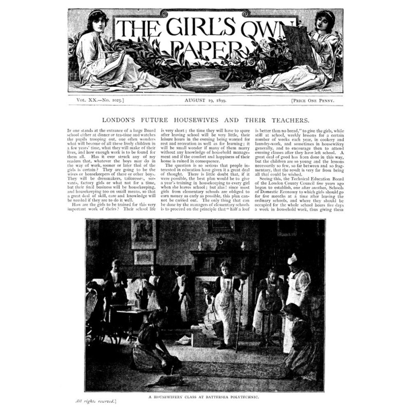 Собственная газета девушки,...