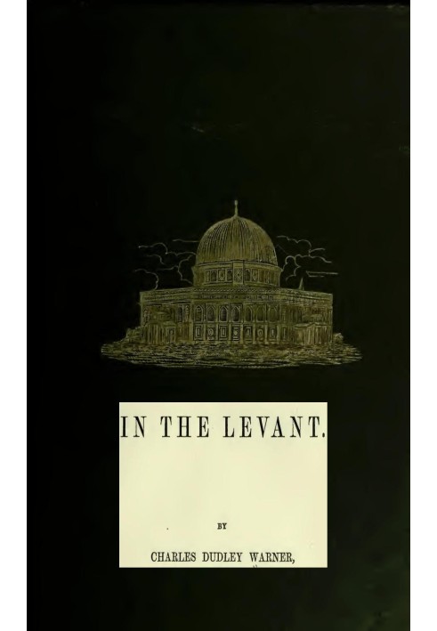 In the Levant Twenty Fifth Impression