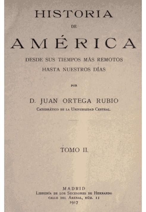 History of America from its most remote times to the present day, volume II