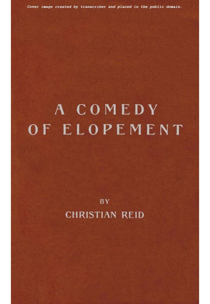 A Comedy of Elopement