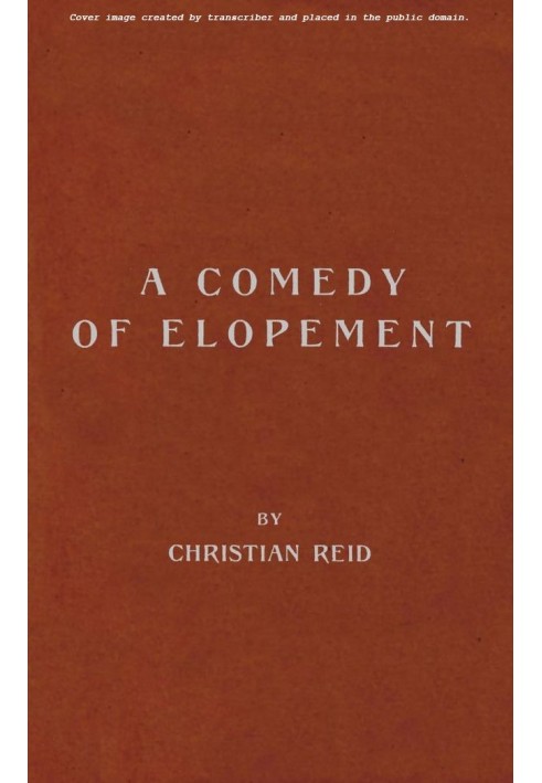 A Comedy of Elopement