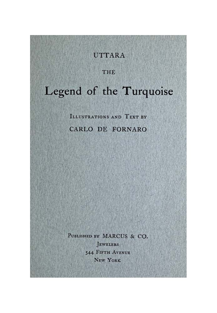 Uttara, the Legend of the Turquoise