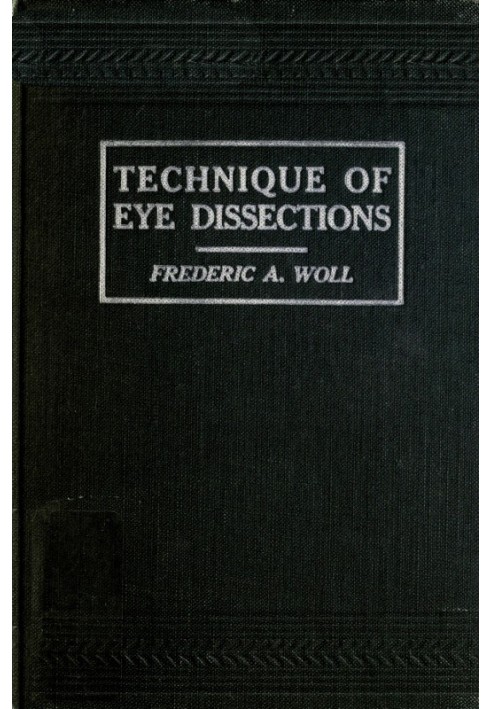 Technique of Eye Dissections