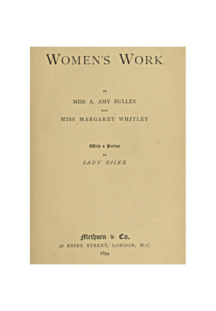 Women's Work