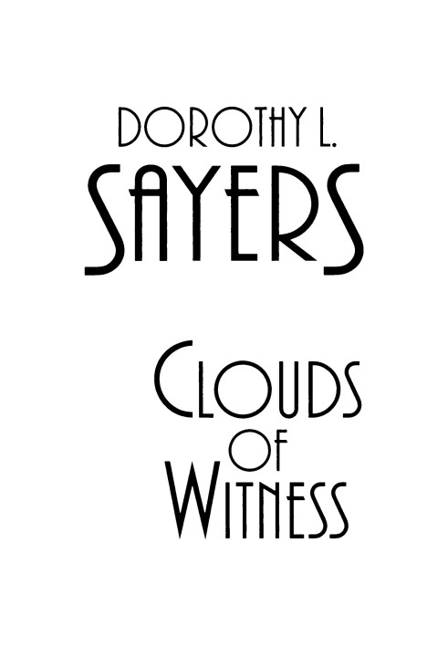 Clouds of witness