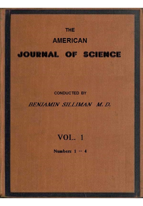 Американський науковий журнал, том. 1.