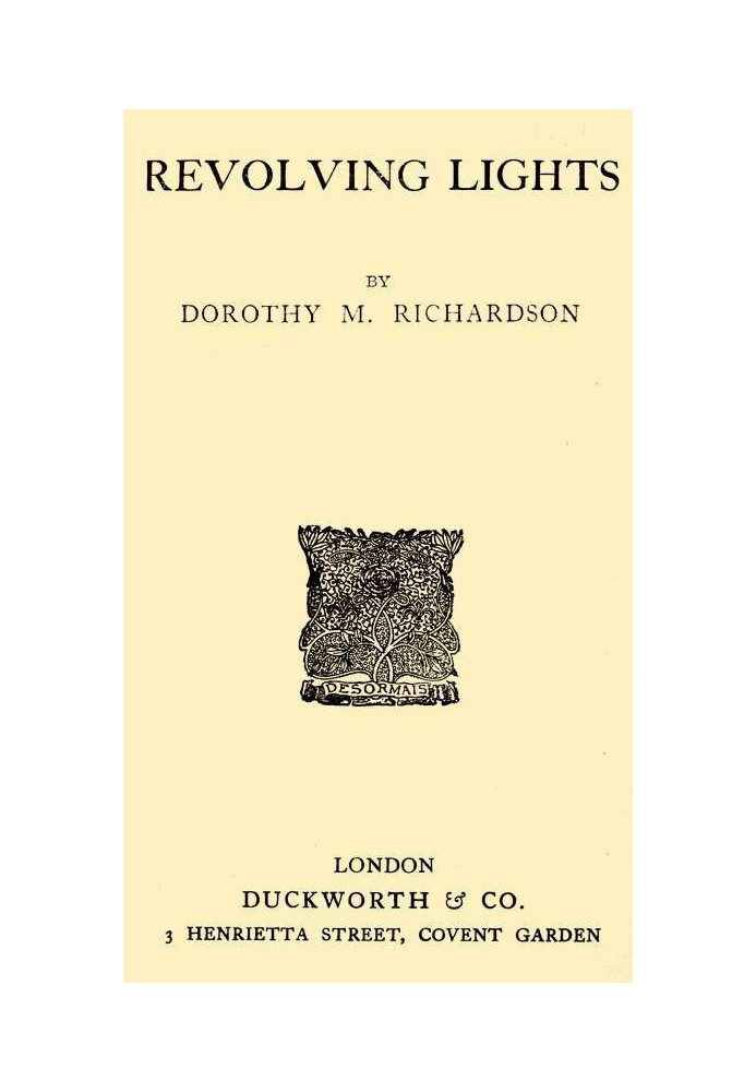 Revolving Lights: Pilgrimage, Volume 7