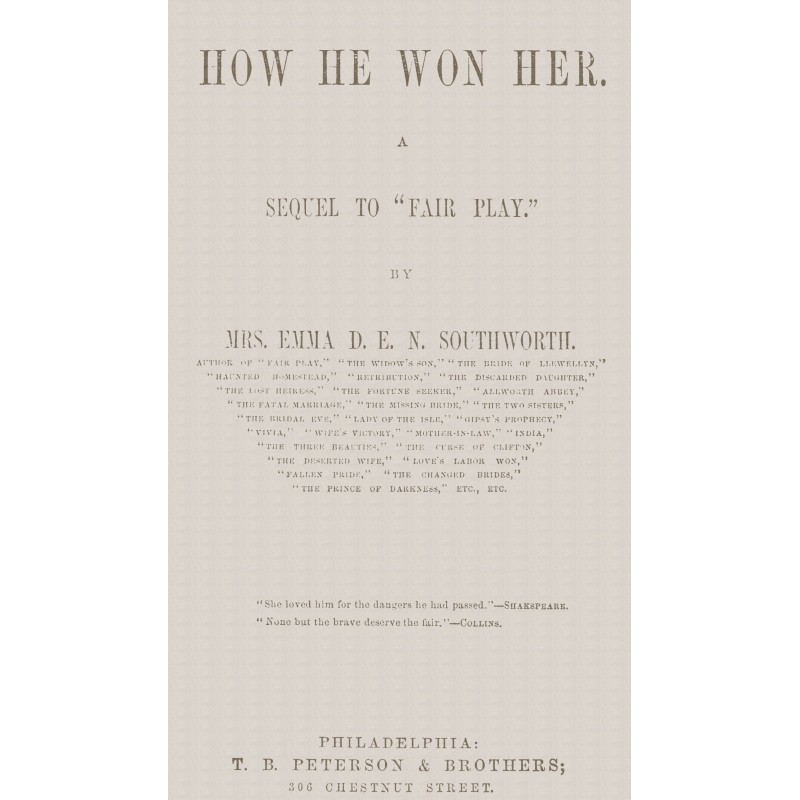 How he won her $b A sequel...