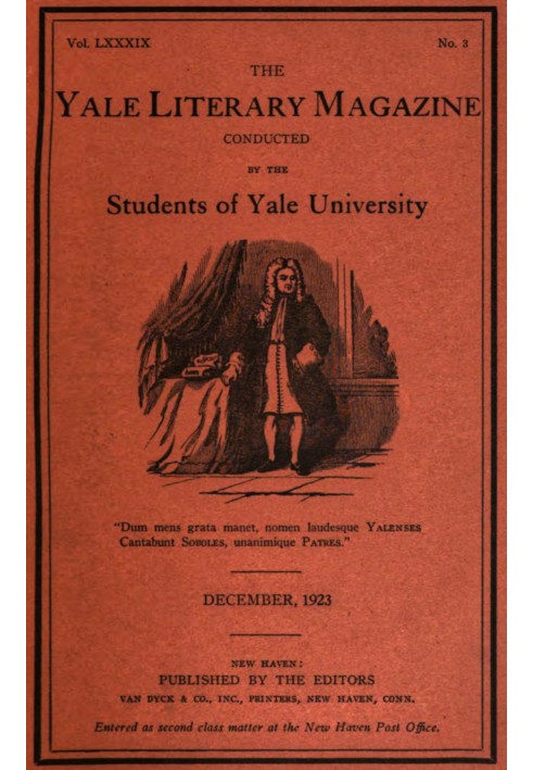 Йельский литературный журнал (том LXXXIX, № 3, декабрь 1923 г.)
