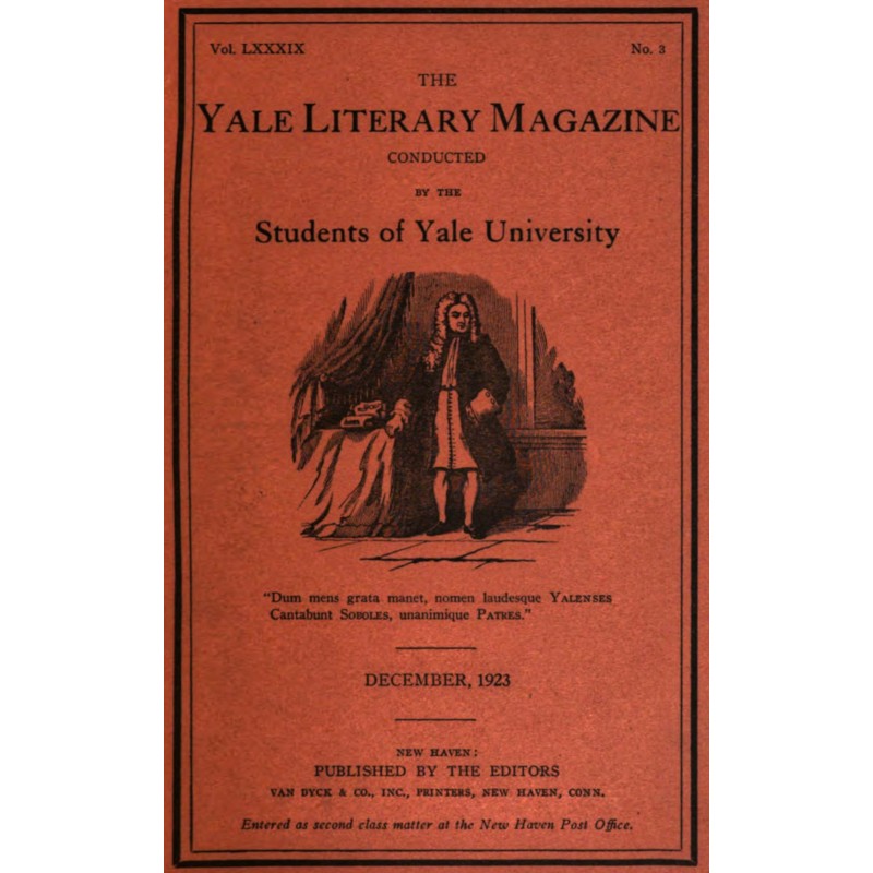 The Yale literary magazine...