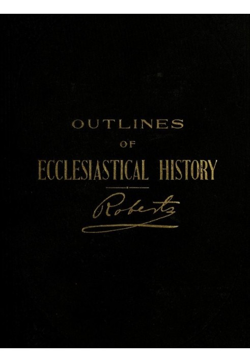 Outlines of Ecclesiastical History