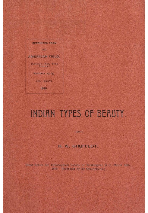 Indian types of beauty