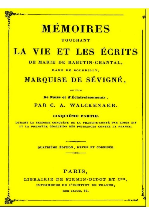 Memoirs touching the life and writings of Marie de Rabutin-Chantal, (5/6)