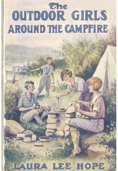 The Outdoor Girls Around the Campfire; or, The Old Maid of the Mountains