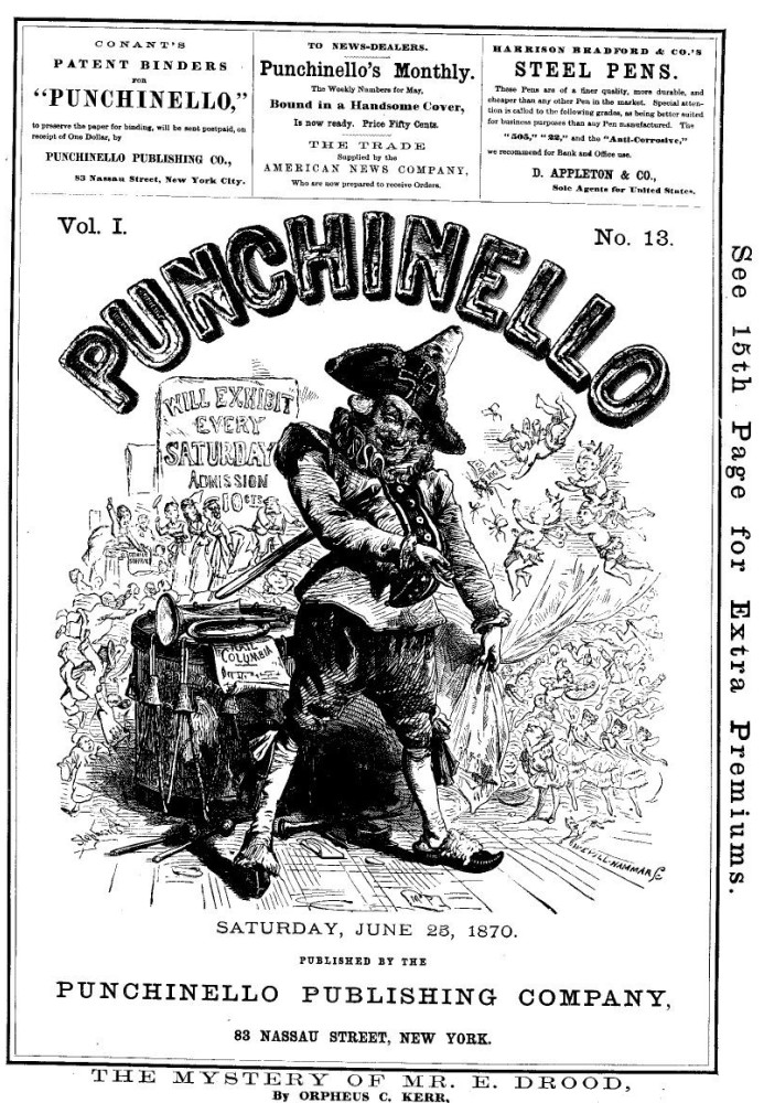 Punchinello, Volume 1, No. 13, June 25, 1870