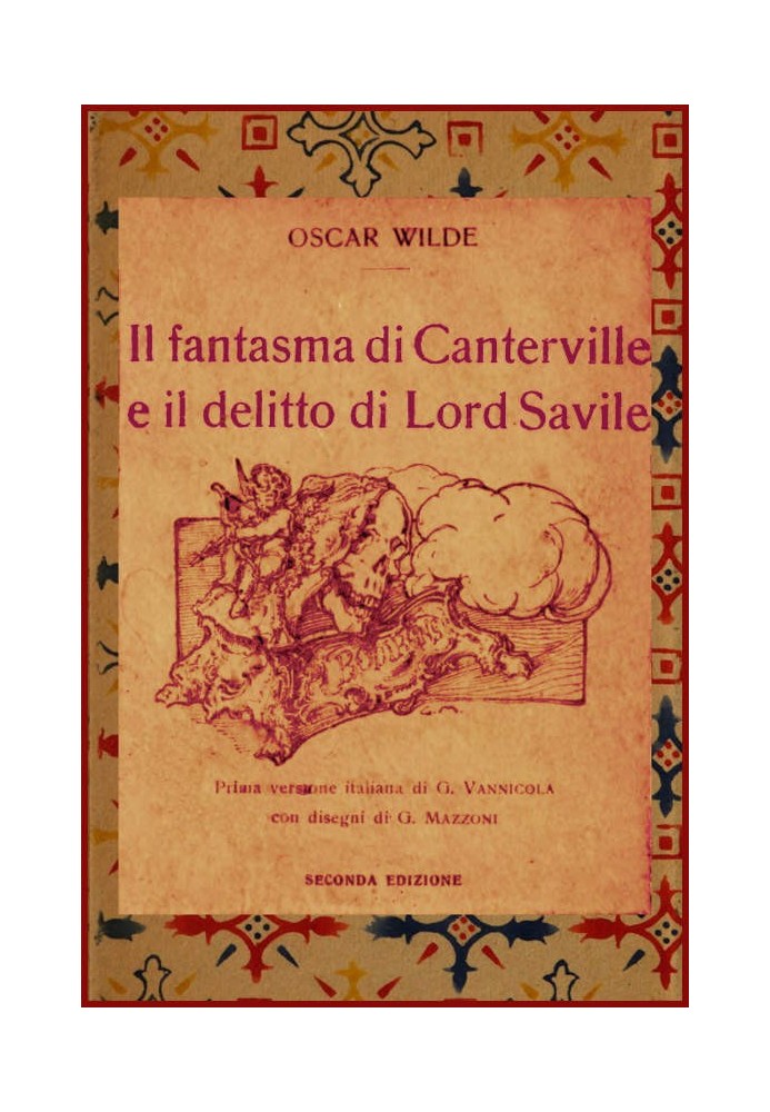 The Canterville Ghost and the Murder of Lord Savile