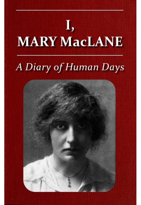 I, Mary MacLane: A Diary of Human Days