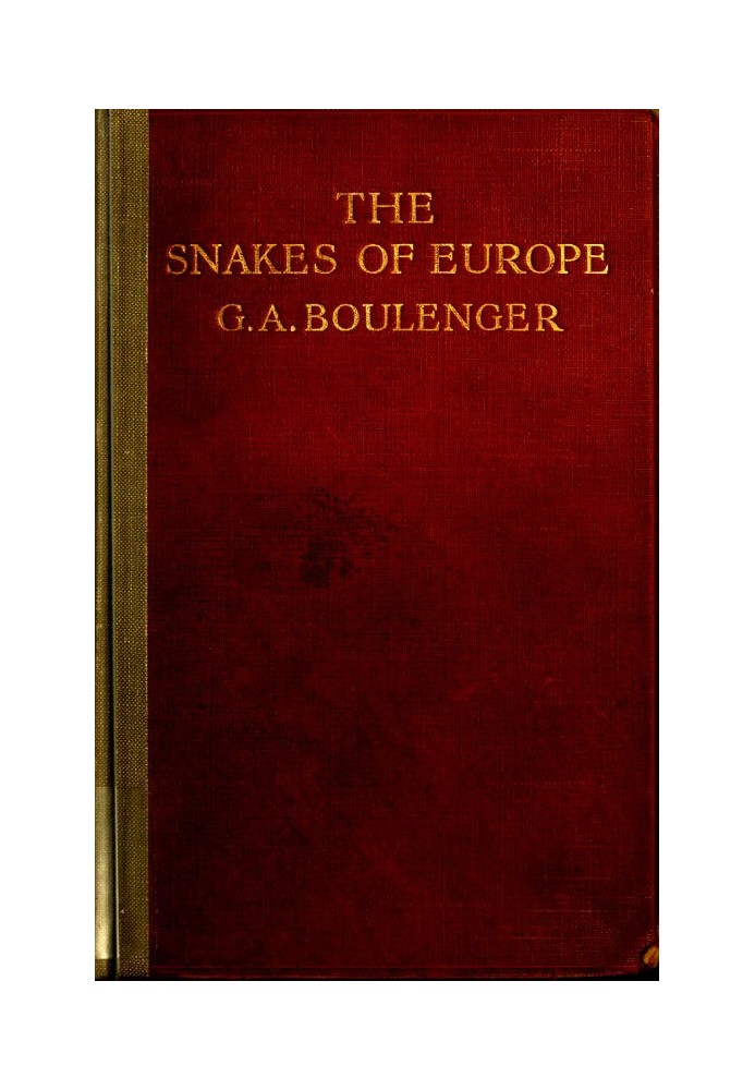 The Snakes of Europe